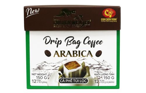 Cà Phê Túi Lọc – Cà Phê Phin Giấy Arabica Hộp 150Gr – HUCAFOOD