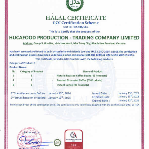 HALAL HUCA FOOD Co., Ltd.
