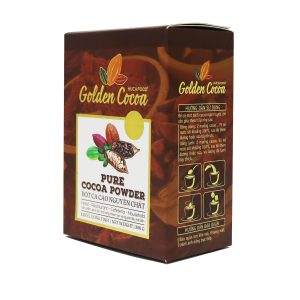 Bột Cacao Nguyên Chất 100% – Hộp 300Gr - HUCAFOOD